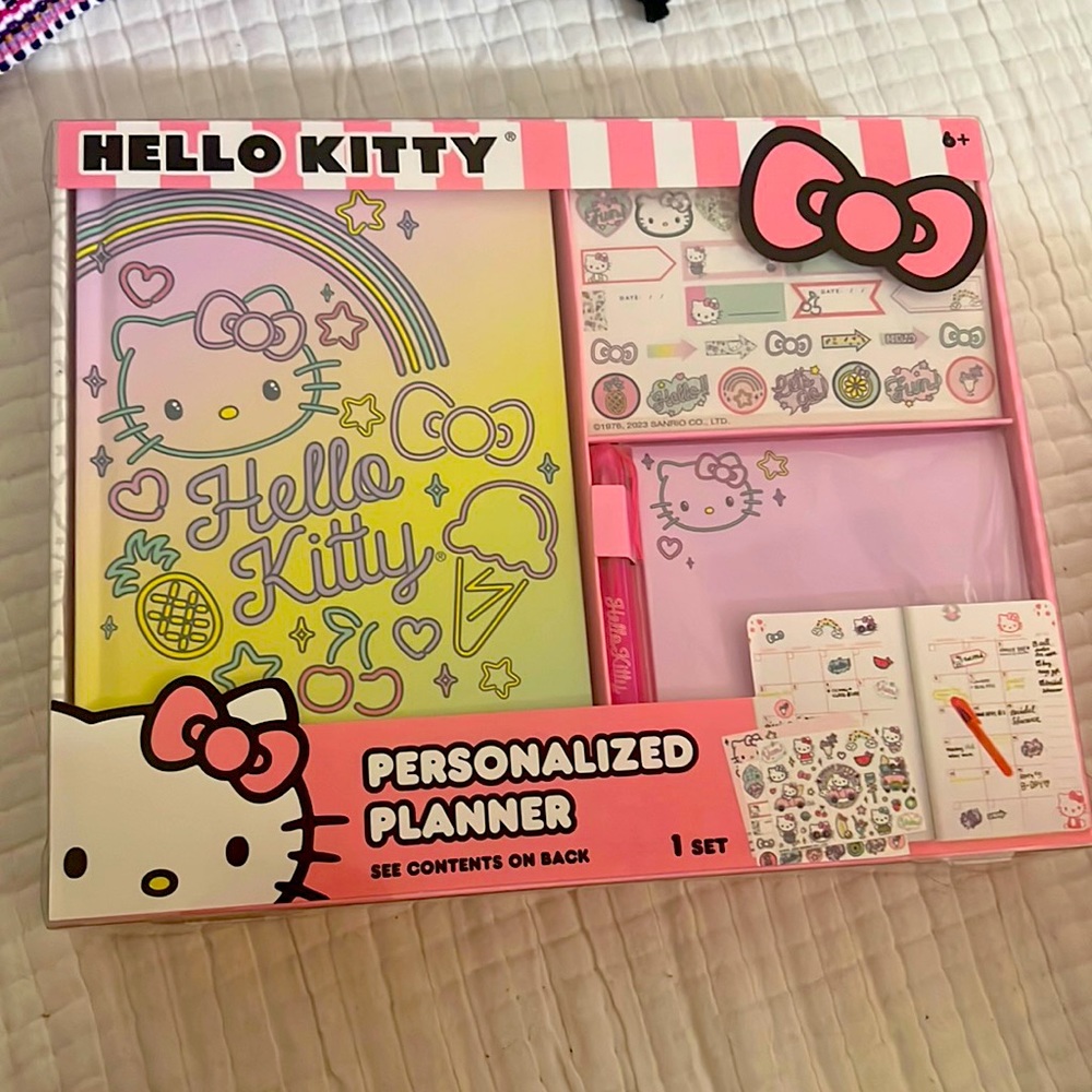 Hello Kitty Personalized Planner